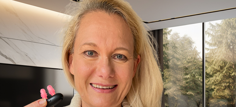 Martina W. — usuária do LumiNasal Sinus Pro